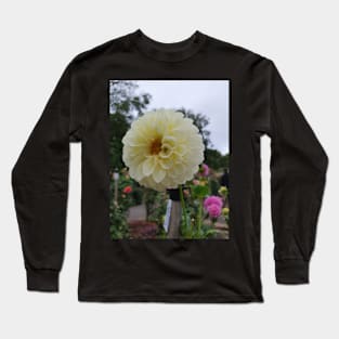 White Dahlia 2 Long Sleeve T-Shirt